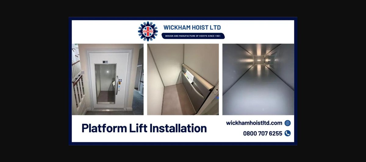Platform Lift Installation in Surrey Care Home