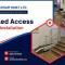 Disabled Access Step Lift Installation