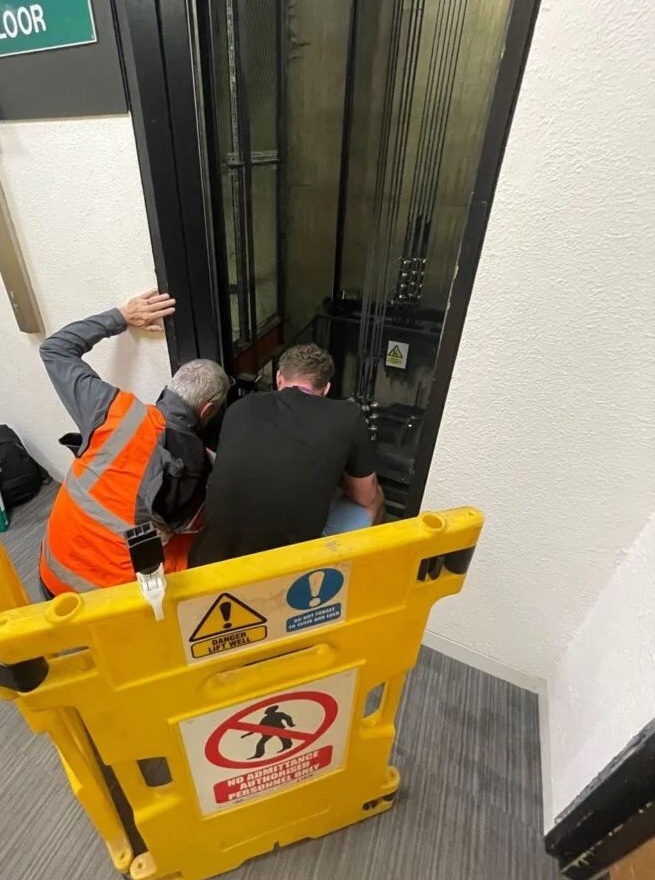 lift-engineers-shaft entrance inspection - Copy Lift Maintenance